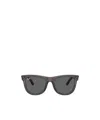 Ray Ban Reverse Wayfarer 53mm Square Sunglasses In Gray