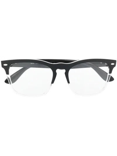 Ray Ban Wayfarer Square-frame Glasses In Neutrals