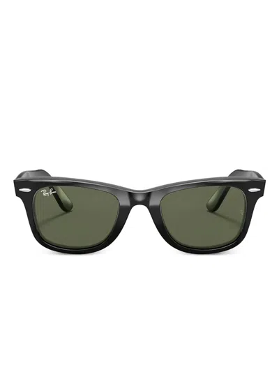 Ray Ban Wayfarer Square-frame Sunglasses In Black