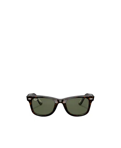 Ray Ban Ray-ban Wayfarer Square Frame Sunglasses In Green