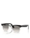 Ray Ban Ray-ban Wayfarer Square Sunglasses, 50mm In Black
