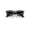 Ray Ban Wayfarer Street Neat Sunglasses Havana On Black Frame Blue Lenses 52-22