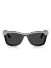 Ray Ban Wayfarer Street Square-frame Sunglasses In Black