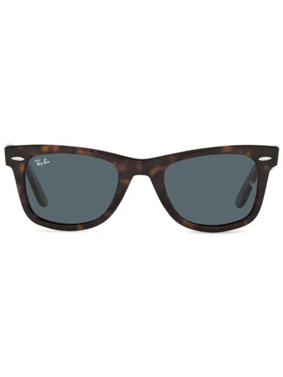 Ray Ban Wayfarer Sunglasses In 褐色