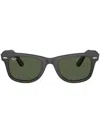 Ray Ban Wayfarer Folding Sunglasses In Black