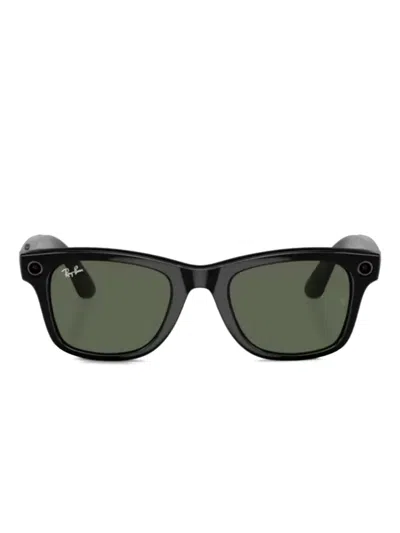Ray Ban Original Wayfarer Bio-based Sunglasses Havana Frame Green Lenses 52-22