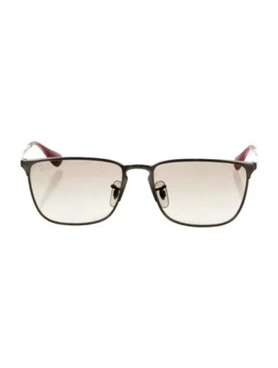 Pre-owned Ray Ban Wayfarer Tinted Sunglasses