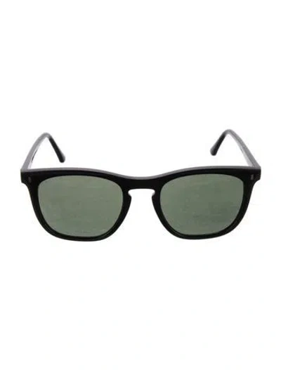 Pre-owned Ray Ban Wayfarer Tinted Sunglasses In Black