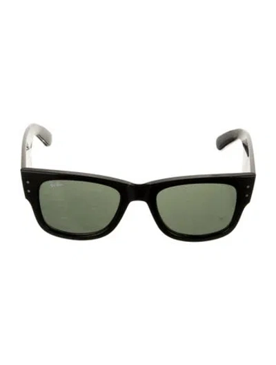 Pre-owned Ray Ban Wayfarer Tinted Sunglasses In Black