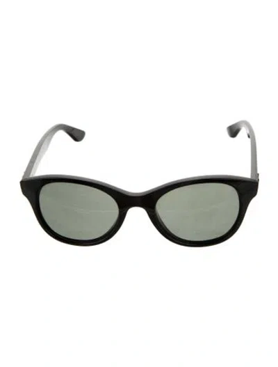 Pre-owned Ray Ban Wayfarer Tinted Sunglasses In Black