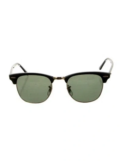 Pre-owned Ray Ban Wayfarer Tinted Sunglasses In Black