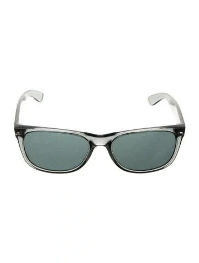Pre-owned Ray Ban Wayfarer Tinted Sunglasses In Gray