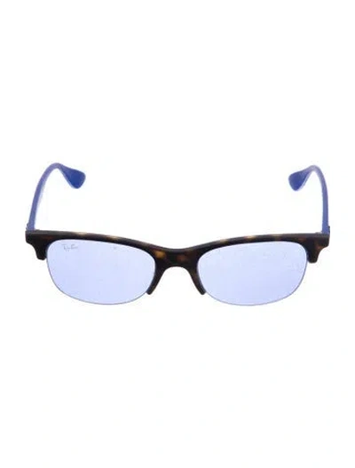 Pre-owned Ray Ban Wayfarer Tinted Sunglasses In Multi