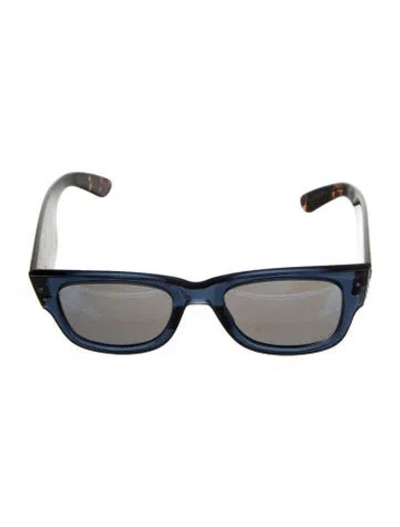 Pre-owned Ray Ban Wayfarer Tinted Sunglasses In Multi
