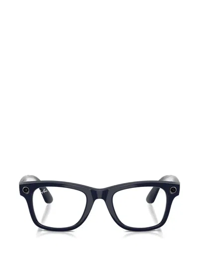 Ray Ban Wayfarer Transitions Sunglasses In Orange