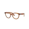 RAY BAN EYEGLASSES UNISEX WAYFARER WAY OPTICS WOMEN'S DAY LIMITED - HAVANA ON TRANSPARENT LIGHT BROWN FRAME 