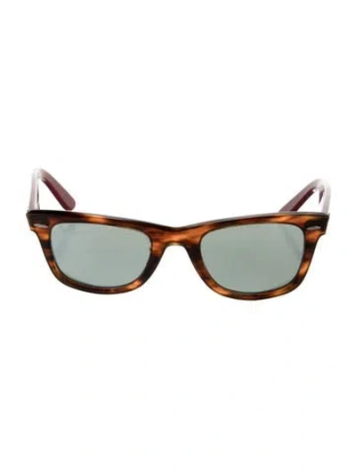 Pre-owned Ray Ban Wayfarer Wayfarer Sunglasses
