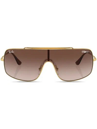 Ray Ban Ray-ban Rb3897 Wings Iii In Gold