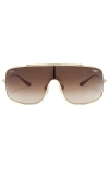 Ray Ban Wings Iii Sunglasses In Metallic Gold