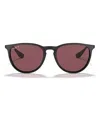 Ray Ban Ray In Black,purple Polar