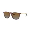 Ray Ban Erika Classic Brown Gradient Phantos Ladies Sunglasses Rb4171 6593t5 54 In Brown