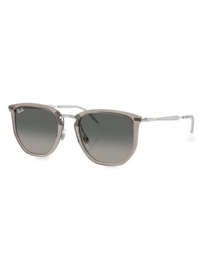 Ray Ban Women's Rb4451 53mm Round Sunglasses In Pink
