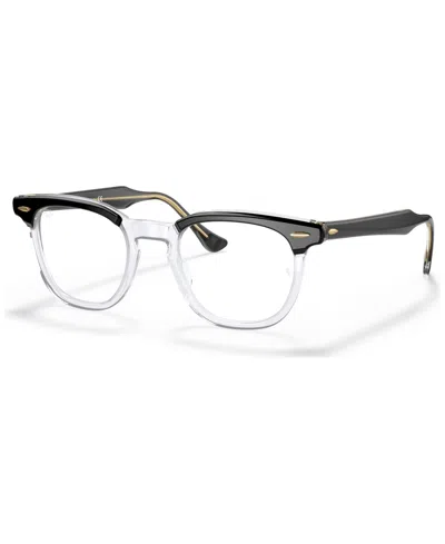 Ray Ban Women's Square Eyeglasses Rb5398 In Black