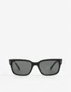 Ray Ban Ray-ban Womens Black Rb2190 Square-frame Sunglasses In Black