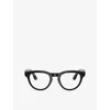 Ray Ban Womens Black Rw4013 Headliner Phantos-frame Meta Ai Glasses In Black