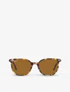 Ray Ban Rb2197 135757 Square Polarized Sunglasses In Brown