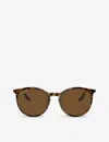 Ray Ban Ray-ban Womens Brown Rb2204 Phantos-frame Acetate Sunglasses In Brown