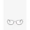 Ray Ban Rb3749v Optics Eyeglasses Arista Frame Clear Lenses Polarized 55-18 In Brown