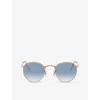 Ray Ban Ray-ban Sunglasses In Gold