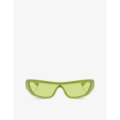 Ray Ban Xan Bio-based Sunglasses Algae Green Frame Green Lenses 01-34