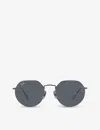 Ray Ban Ray-ban Womens Grey Rb8165 Jack Titanium Sunglasses In Grey
