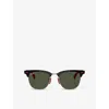 Ray Ban Womens Rb3807m Scuderia Ferrari Collection Square-frame Aluminium Sunglasses Silver In Silver