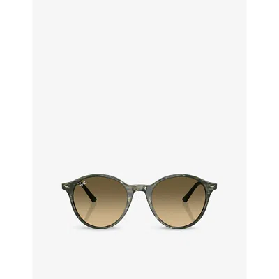 Ray Ban Womens Rb2230 Bernard Phantos-frame Acetate Sunglasses Green