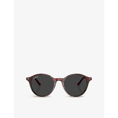 Ray Ban Womens Rb2230 Bernard Phantos-frame Acetate Sunglasses Multi-coloured