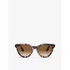 Ray Ban Womens Rb2241 Wayfarer Way Round-frame Propionate Sunglasses Multi-coloured In Multi-coloured