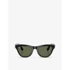 Ray Ban Womens Black Rw4010 Skyler Cat-eye Acetate Sunglasses In Black