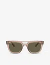 Ray Ban Ray-ban Womens Tan Rb4426 Phil Square-frame Injected Sunglasses In Tan