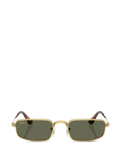 Ray Ban X A$ap Rocky Rectangle Sunglasses In Burgundy