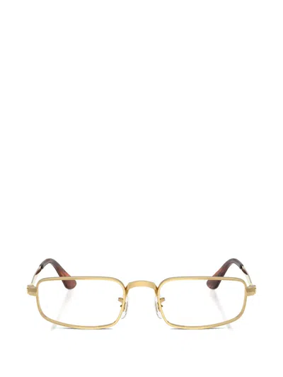 Ray Ban X A$ap Rocky Rectangular Frame Glasses In Pink