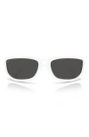 Ray Ban Ray-ban X A$ap Rocky Ultra Wrap 003 86mm Shield Sunglasses In Gray
