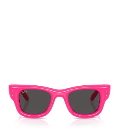 Ray Ban Ray-ban 47mm Small Square Sunglasses In Pink