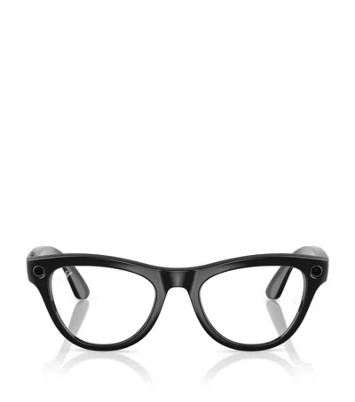 Ray Ban X Meta Smart Skyler Glasses In Black