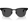 Ray Ban Clubmaster Metal Sunglasses In Dark Grey