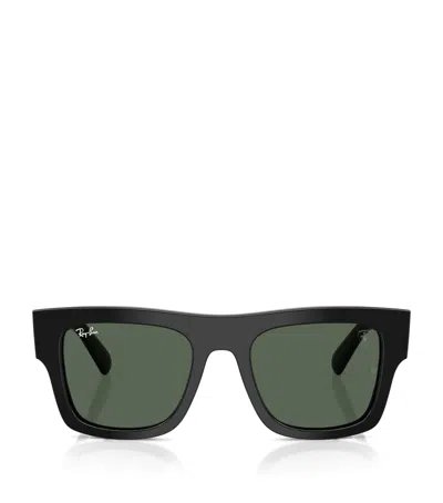 Ray Ban X Scuderia Ferrari Rb2217m Square Sunglasses In Black