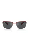 Ray Ban Ray-ban Rb3743m Rb3743m Scuderia Ferrari Collection In Red