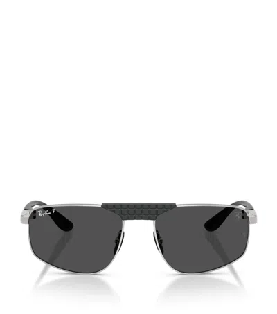 Ray Ban X Scuderia Ferrari Rb3776m Irregular Sunglasses In Multi